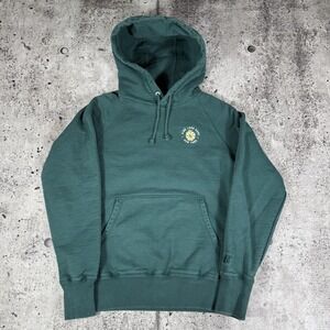 Aimé Leon Dore Hoodie Sweatshirt Mens Small Green Basketball Graphic Pullover